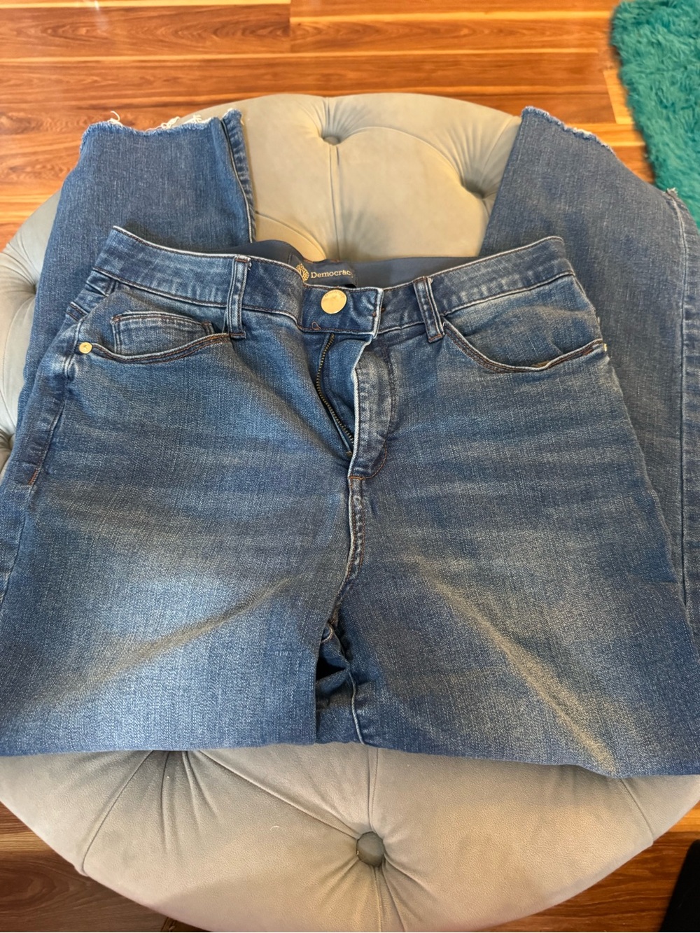 Democracy Absolution Blue Women's Stretch Denim Jeans - Size 10